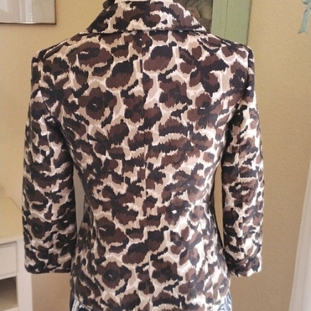 Talbots Animal Print Jacket - Picture 5 of 10